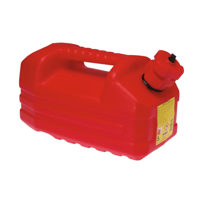 Jerrican hydrocarbures rouge 5 L avec bec – EDA