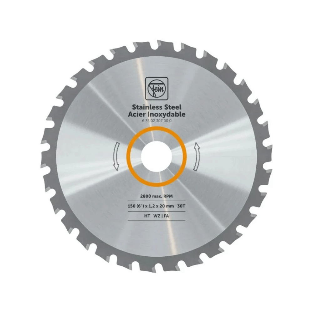 Lame circulaire 150 mm pour AHKS 18-57 AS - Acier inoxydable – FEIN