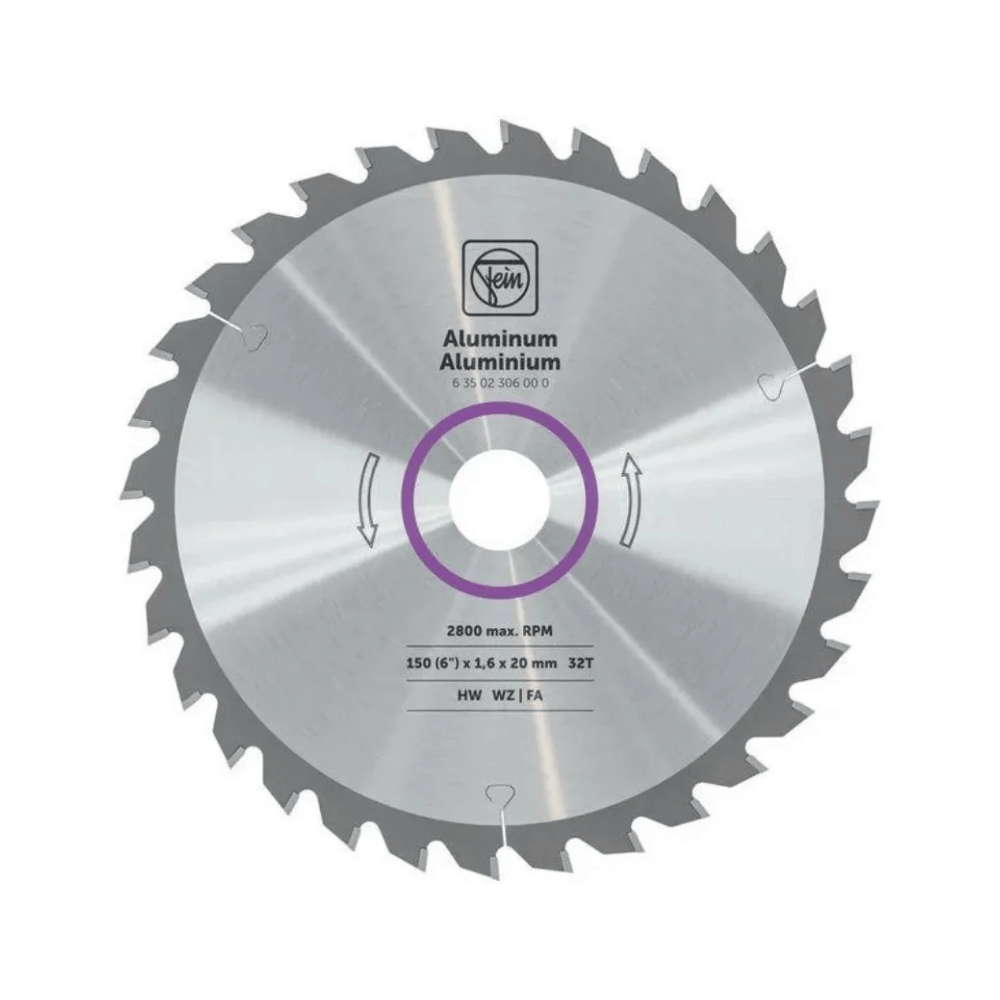 Lame circulaire 150 mm pour AHKS 18-57 AS - Aluminium – FEIN