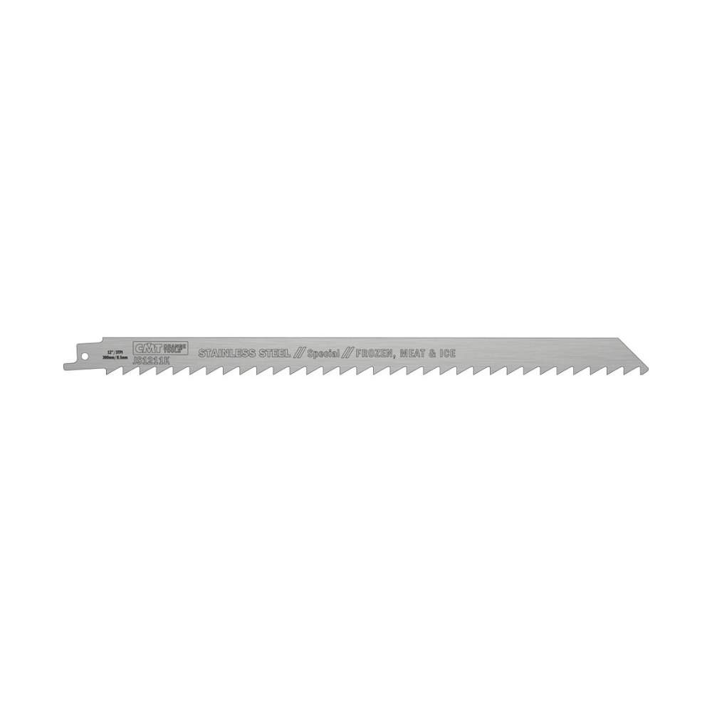 Lame scie sabre CMT JS1211K viande os glace 300 mm