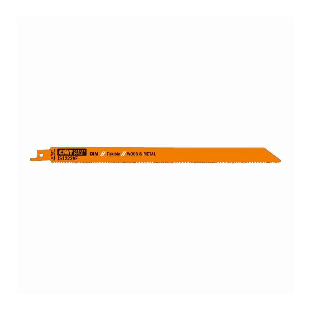 Lame scie sabre CMT JS1222VF bois avec clous 300 mm