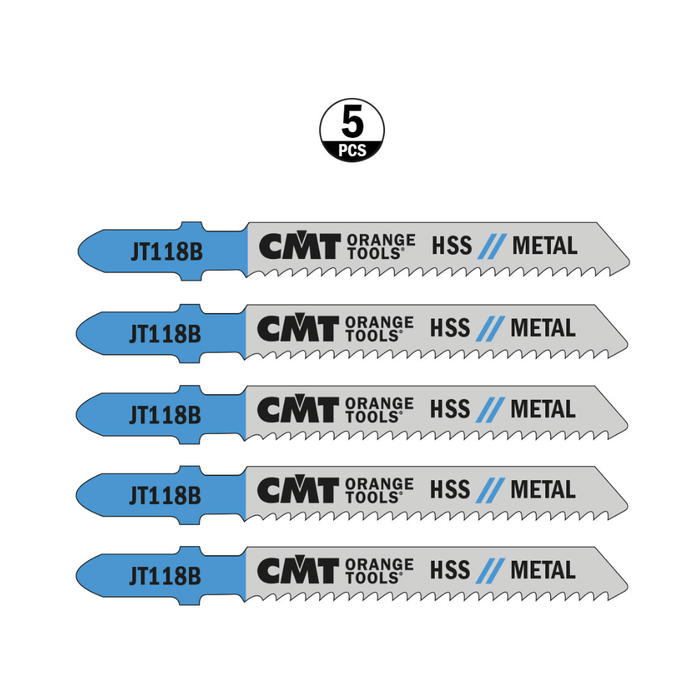Lame de scie sauteus JT118B - Aluminium, coupe droite - CMT