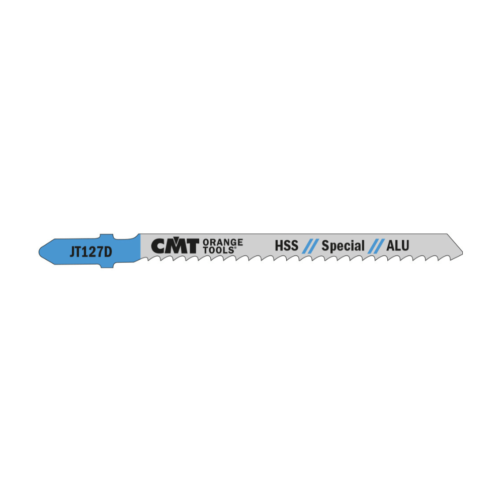 Lame scie sauteuse CMT JT127D aluminium plastique 8 TPI
