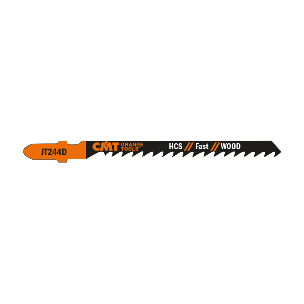 Lame de scie sauteuse JT244D - Bois dur, coupe curviligne rapide - CMT
