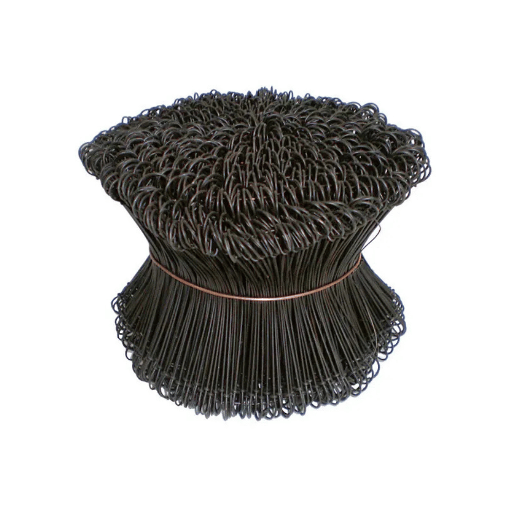 Liens recuits à boucles 120 mm Ø 1,1 mm – Lot de 1000 – L’Outil Parfait