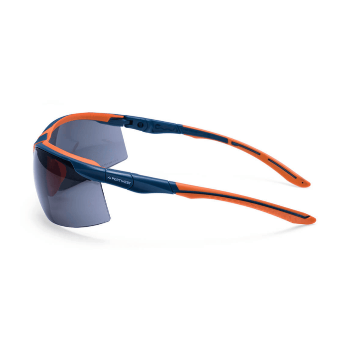 Vue du cote Lunettes MEGA KN PS13 anti-rayures anti-buée – Portwest