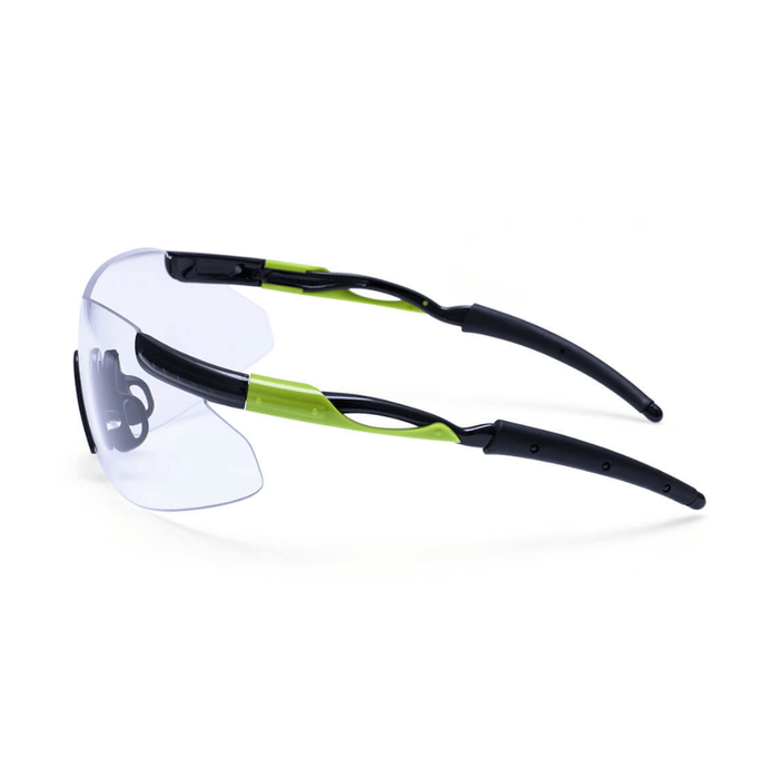 Vue côté des Lunettes de protection Saint Louis incolores – Portwest