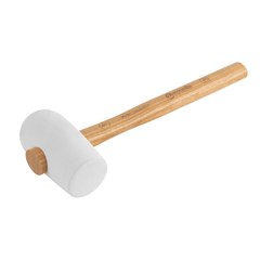 Maillet carreleur blanc 65 mm caoutchouc - MOB