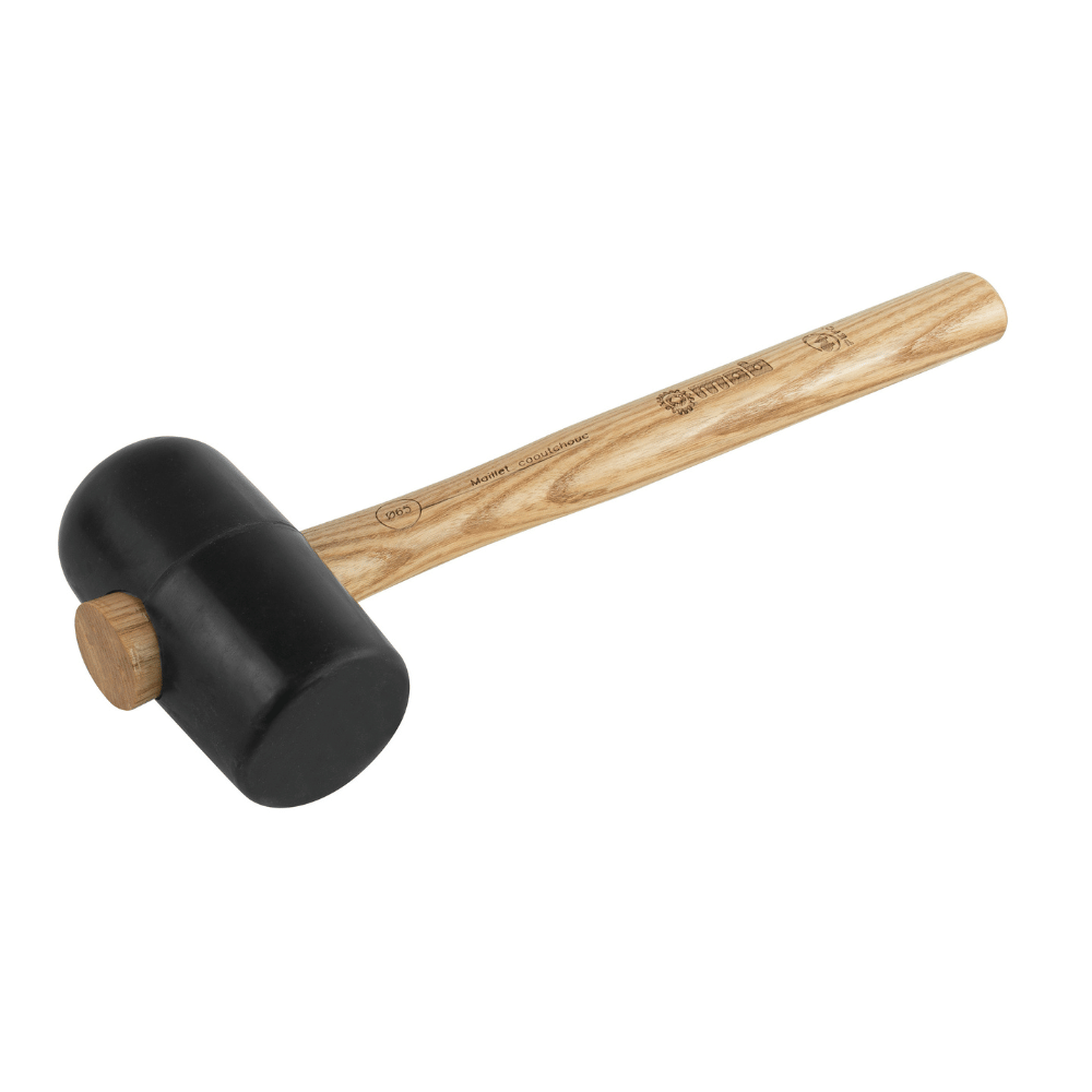 Maillet carreleur caoutchouc noir 65 à 90 mm - MOB
