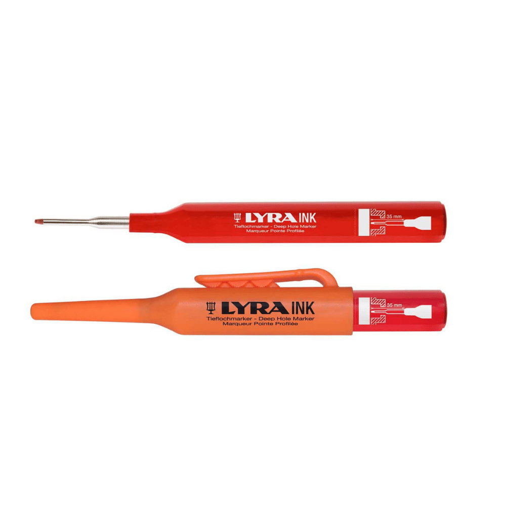 Marqueur trous profonds LYRA INK PROFI – trait 1 mm - Rouge
