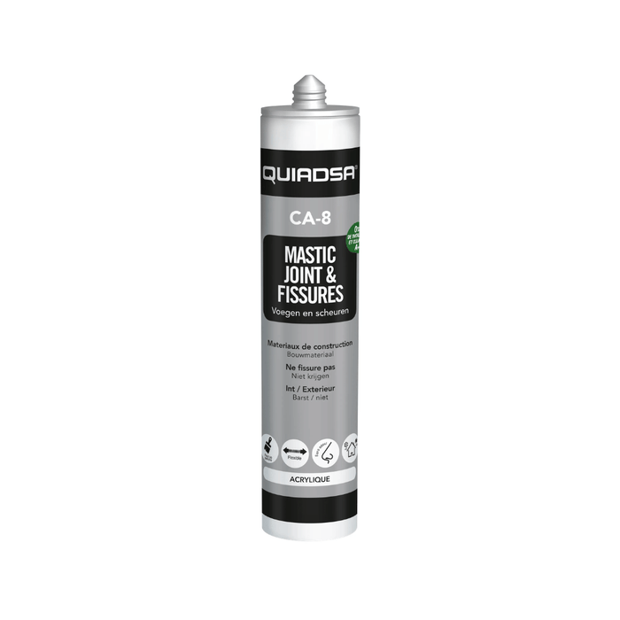 Mastic acrylique QUIADSA CA-8 blanc 300 ml