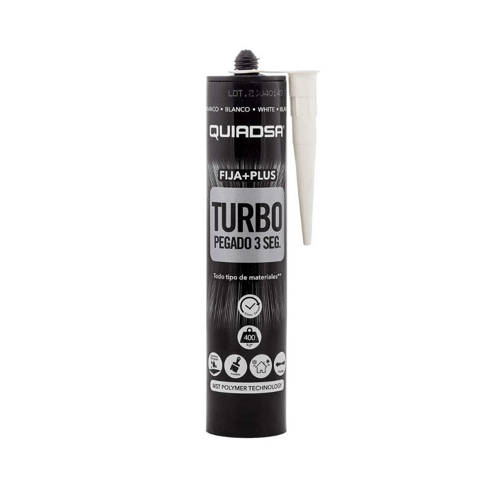 Mastic-colle QUIADSA TURBO High Tack 3 s 290 ml