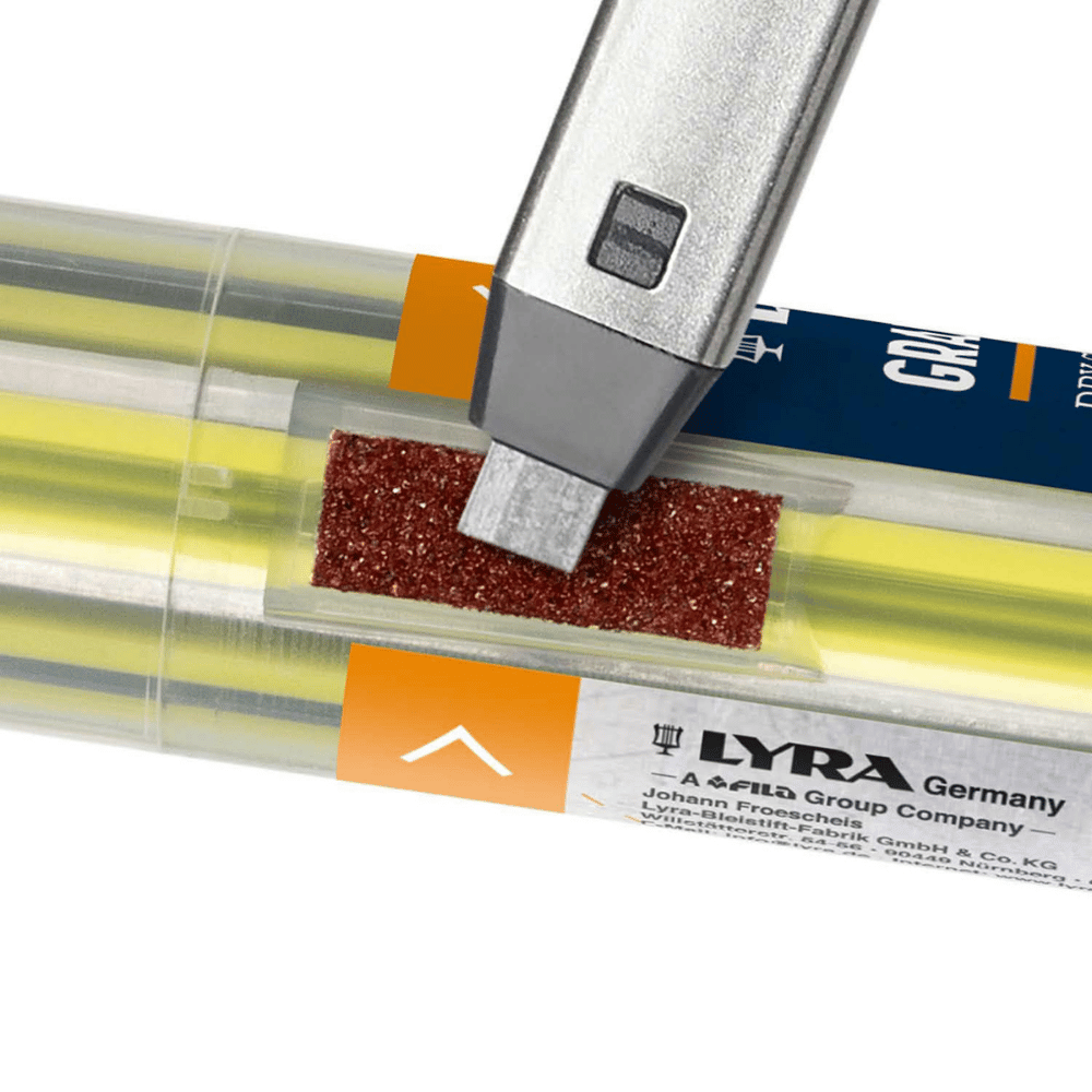Mines LYRA DRY PROFI GIANT 2 × 5 × 150 mm – étui de 12