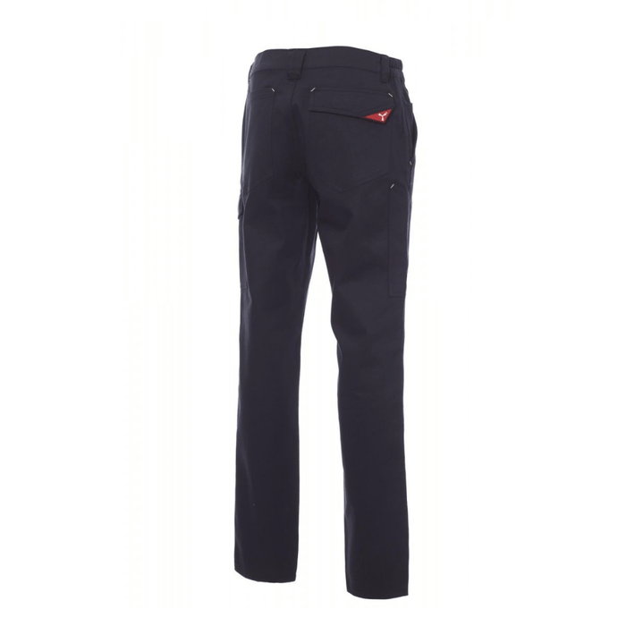 Vue de dos du Pantalon de travail POWER Sanfor bleu marine – PAYPER