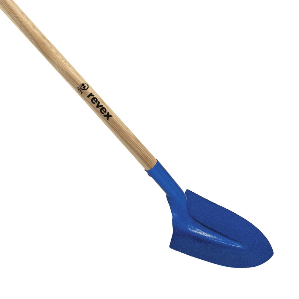 Pelle ronde col de cygne 27 cm manche bois – REVEX