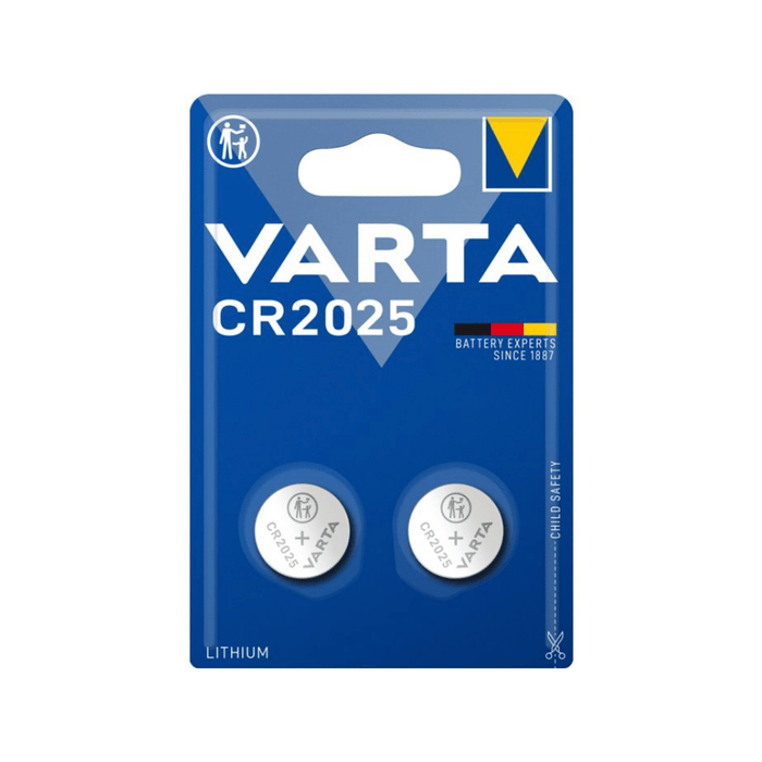 Piles VARTA CR2025 lithium 3 V x2 – 546728