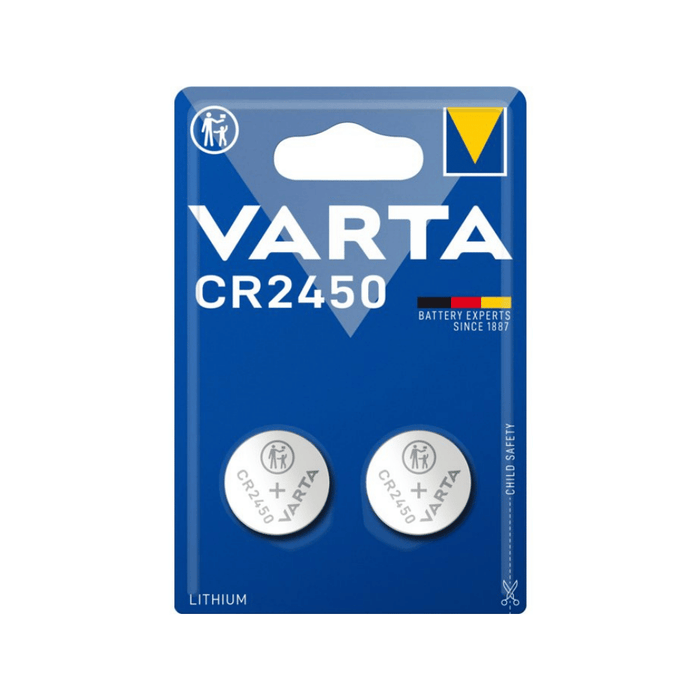 Piles VARTA CR2450 lithium 3 V x2 – 546744