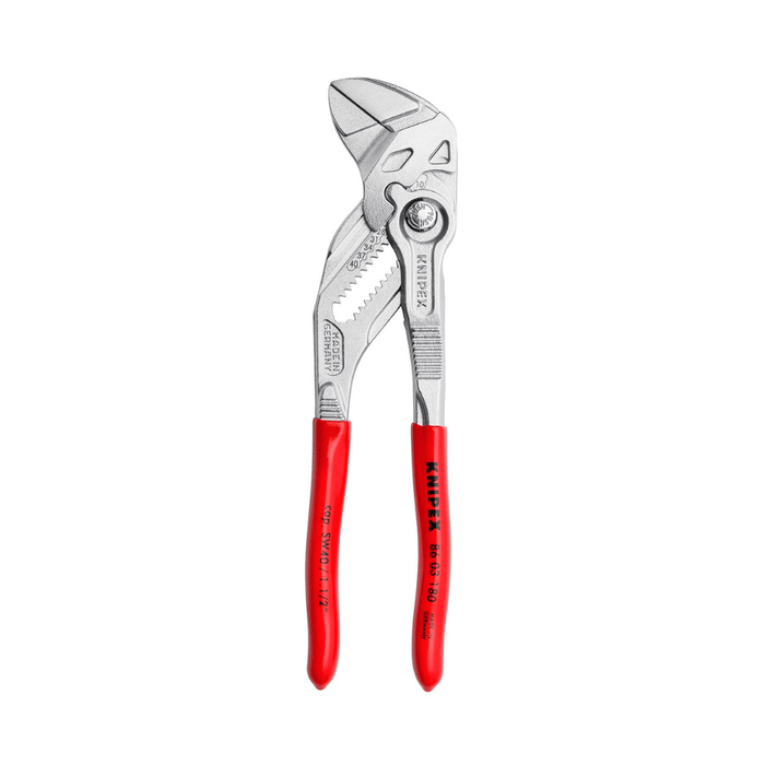 Pince-clé chromée 180 mm 40 mm – KNIPEX 8603180SB