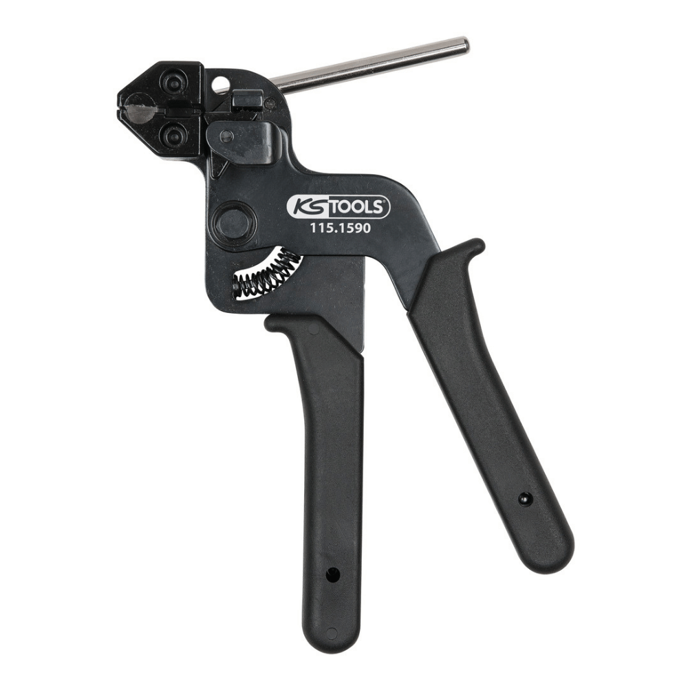 Pince de serrage et de coupe pour colliers serre-câble métalliques 210 mm – KS Tools 115.1590