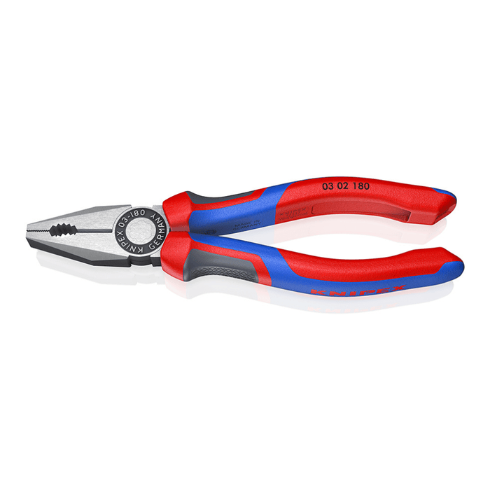 Pince universelle 180 mm poignées confort – KNIPEX 0302180SB