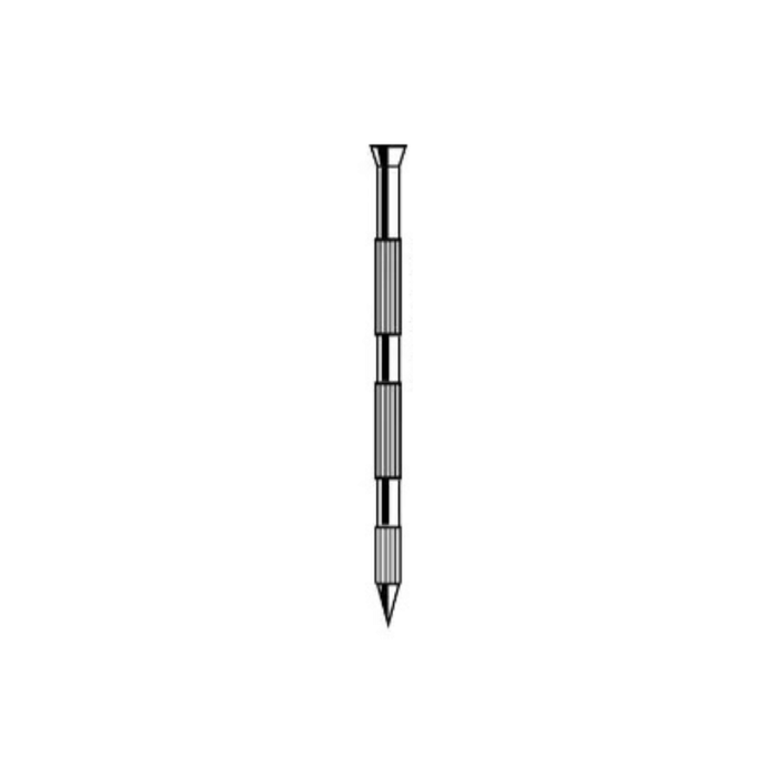 Pointes béton striées zinguées Ø3,5 mm 50 / 60 mm – PATE