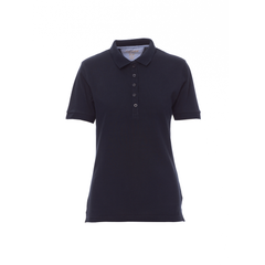 Vue de face du Polo femme Payper GLAMOUR manches courtes Bleu Marine