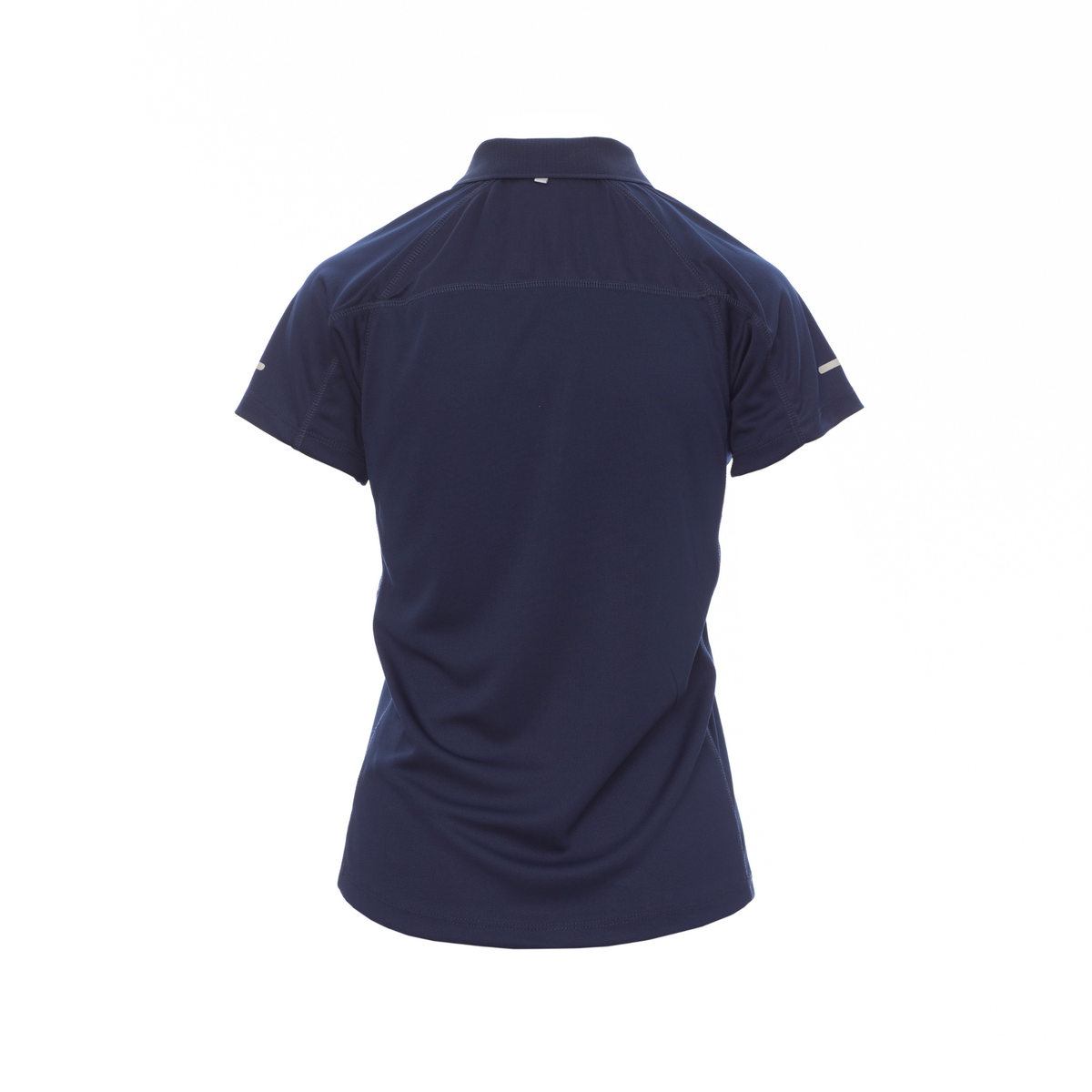 Vue de dos du Polo femme technique Payper TRAINING LADY Bleu Marine