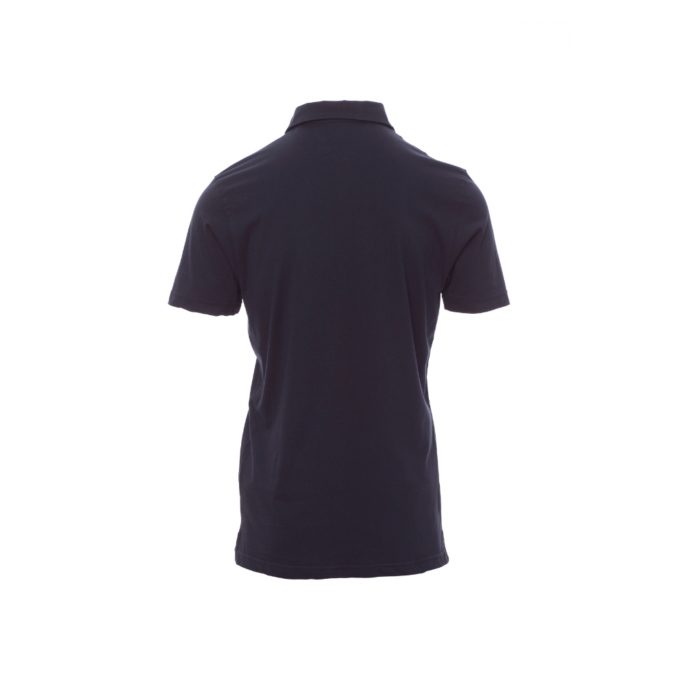 Vue de dos du Polo homme Payper CHIC Bleu Marine/Blanc