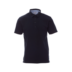 Vue de face du Polo homme Payper PRESTIGE manches courtes Bleu Marine
