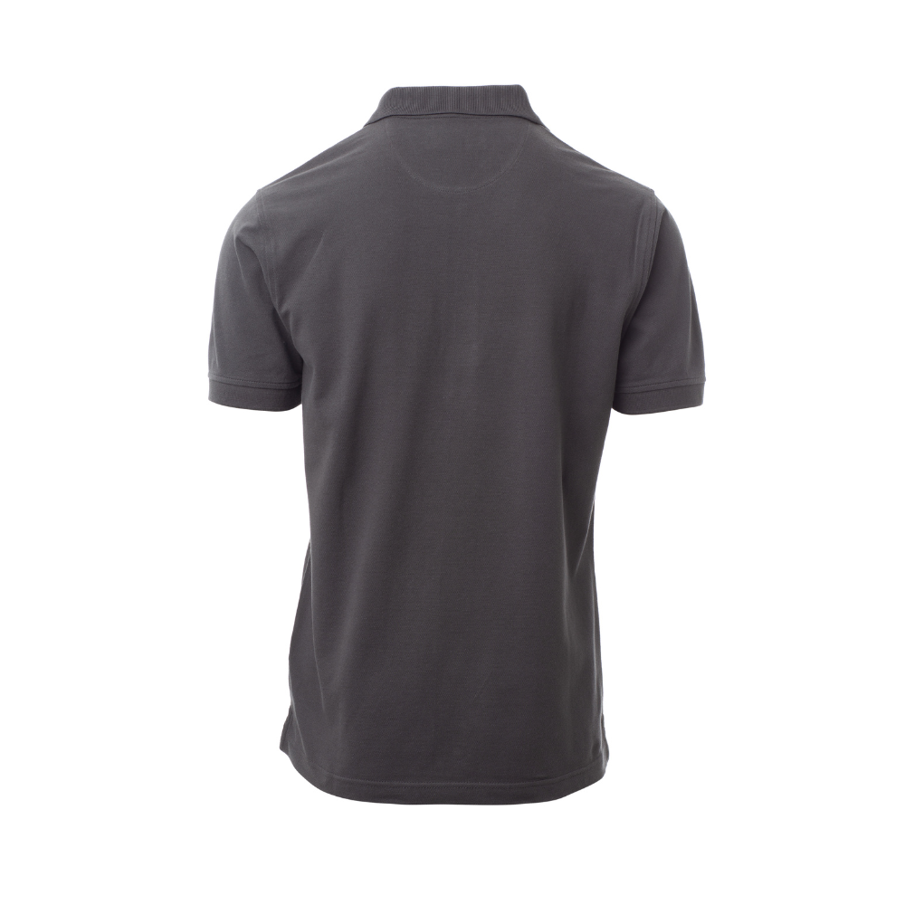 Vue de dos du Polo homme Payper VENICE manches courtes - Anthracite