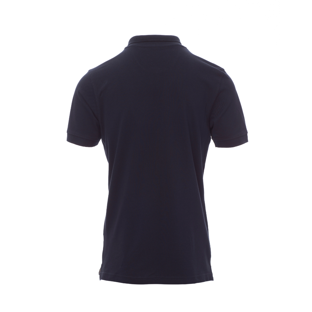 Vue de dos du Polo homme Payper VENICE manches courtes - Bleu Marine