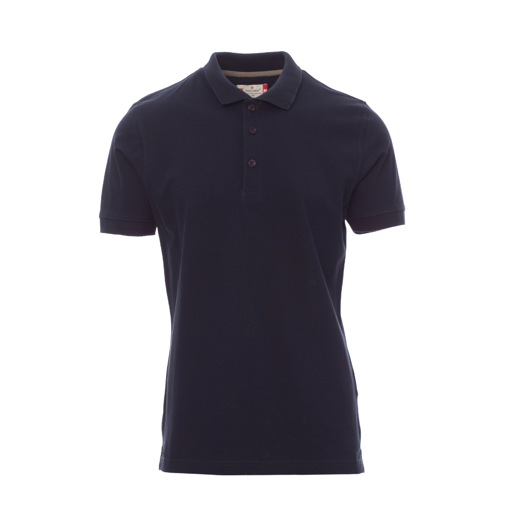 Vue de face du Polo homme Payper VENICE manches courtes - Bleu Marine