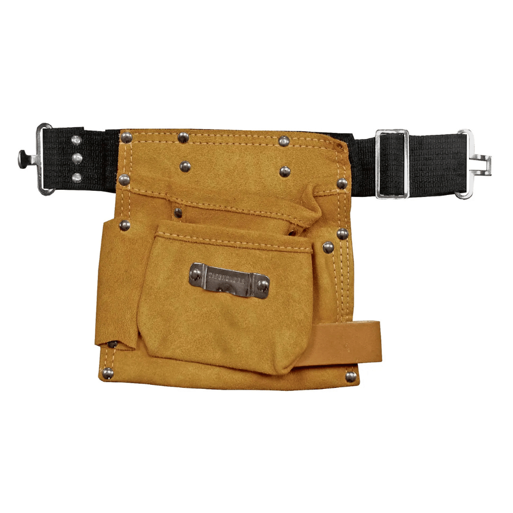 Porte-outils cuir 5 poches avec ceinture – OUTIFRANCE