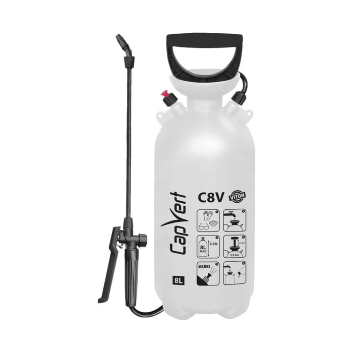 Pulvérisateur CAPVERT C8 V 8 L joint Viton® – 2,5 bar
