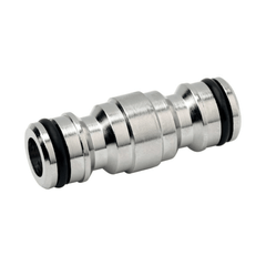 Raccord double mâle laiton nickelé – CAPVERT