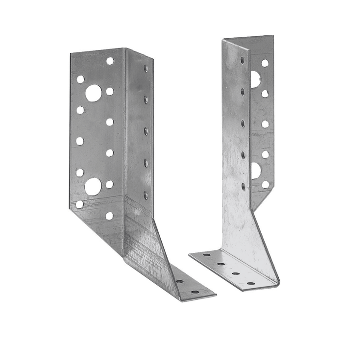 Sabot de charpente en 2 parties galvanisé 25 × 140 mm - ING FIXATIONS