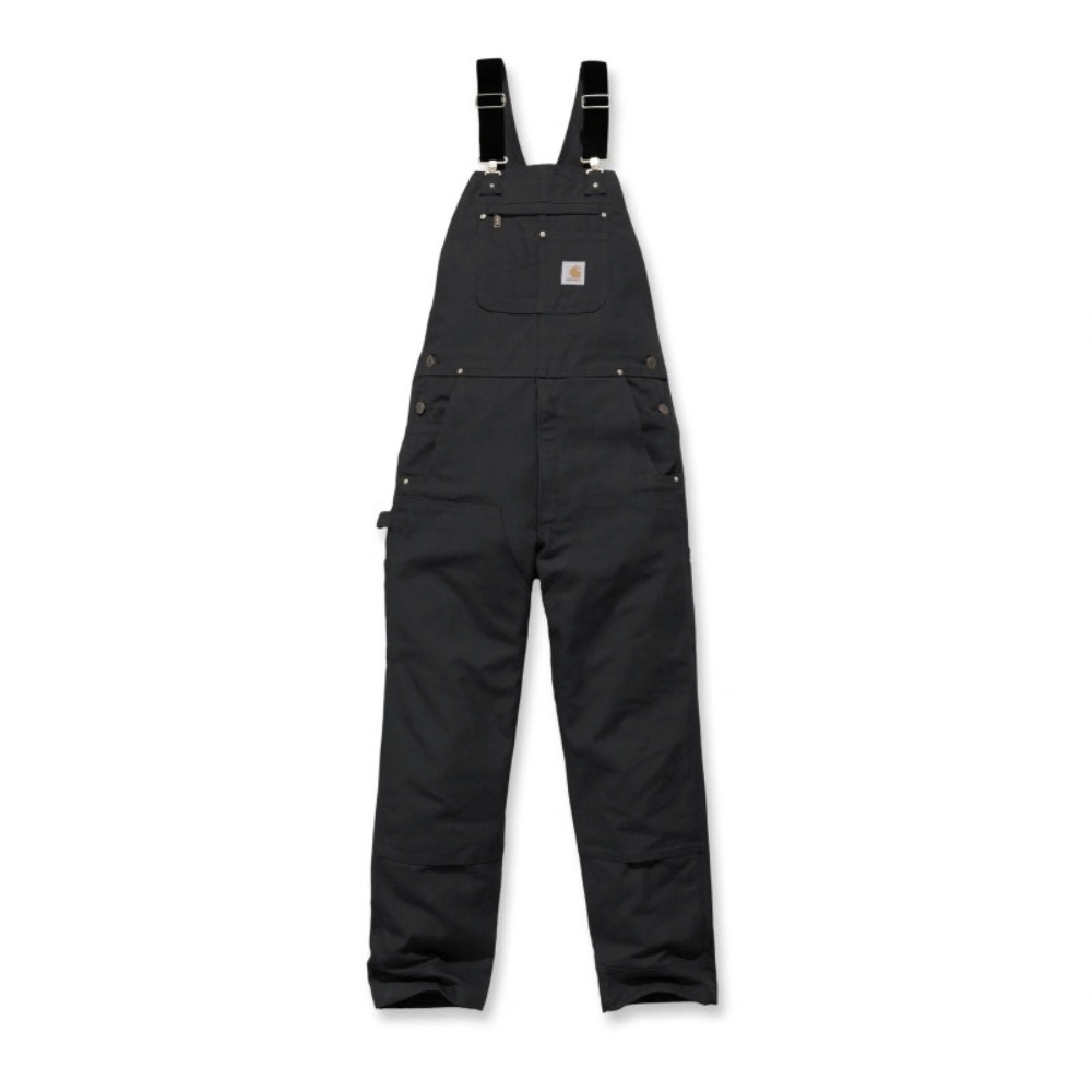 Salopette Iconic R01 Duck Bib noire – CARHARTT