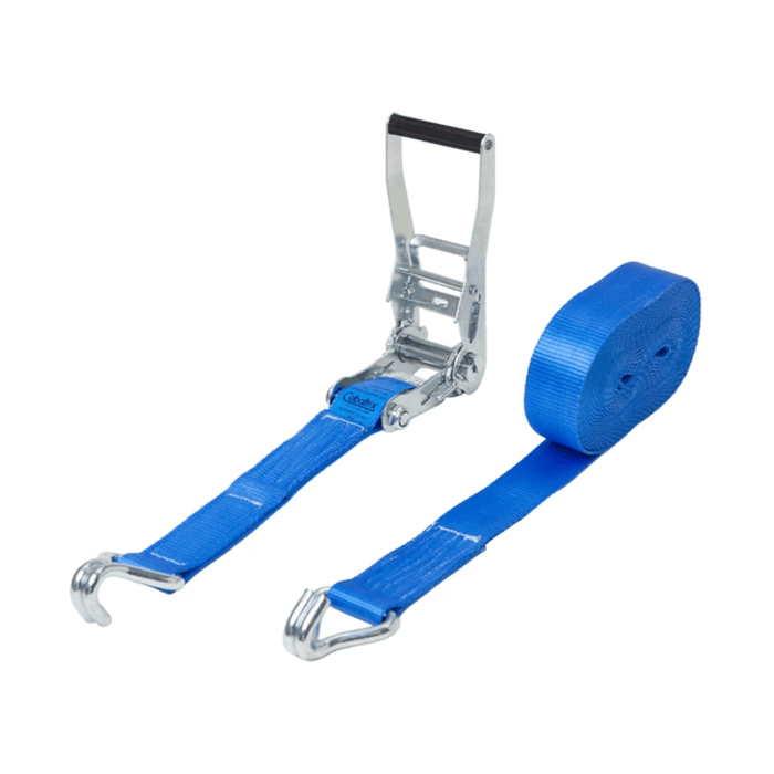 Sangle d’arrimage SIMPLEX Plateau – 9 m × 50 mm – LC 2 000 daN – COBALTIX