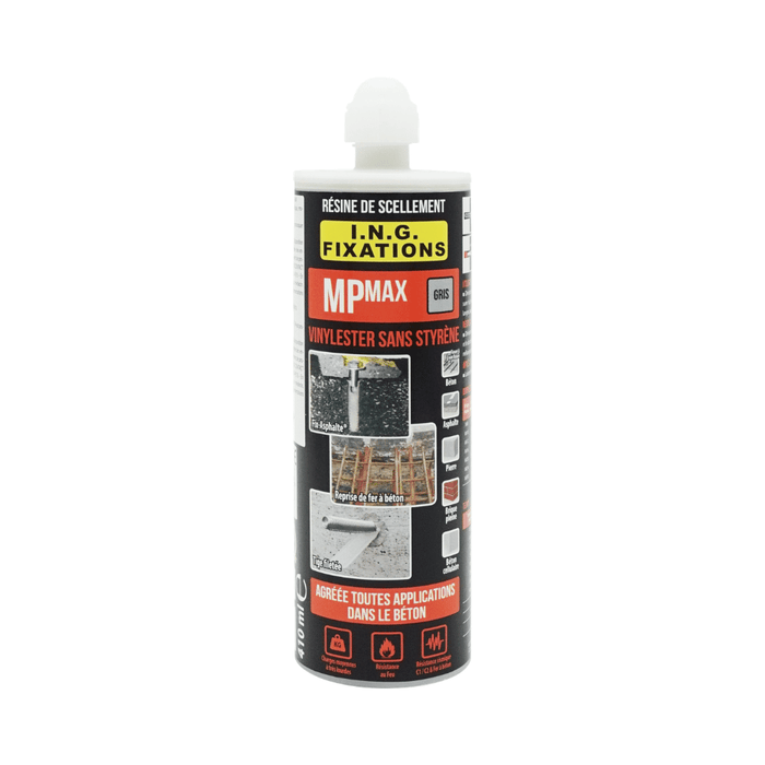 Scellement chimique MPMax 300 ml haute performance – ING FIXATIONS