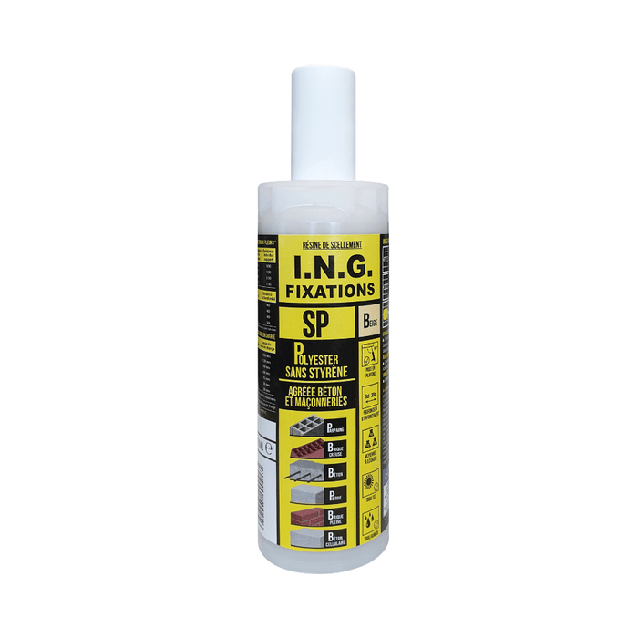 Scellement chimique SP 170 ml sans styrène – ING FIXATIONS
