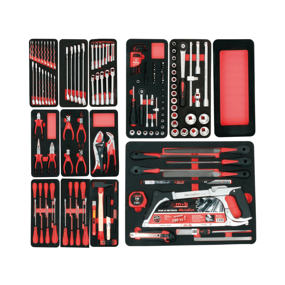 Composante de la Servante Proliner 7 tiroirs 173 outils – MOB
