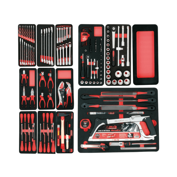 Composante de la Servante Proliner 7 tiroirs 173 outils – MOB