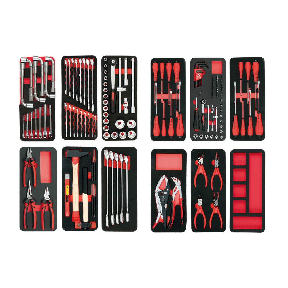 Composition de la Servante XLiner 6 tiroirs armoire 173 outils – MOB
