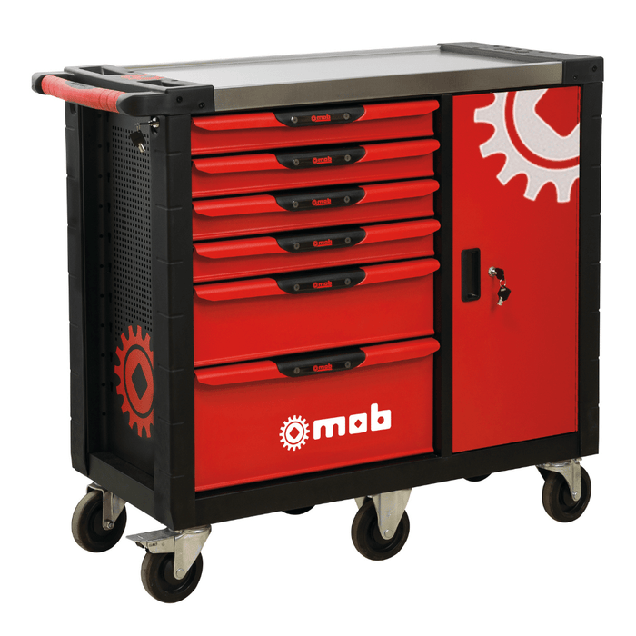 Servante XLiner 6 tiroirs avec armoire – MOB