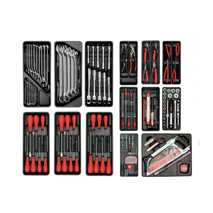 Composition de la Servante XLiner 7 tiroirs 156 outils – MOB