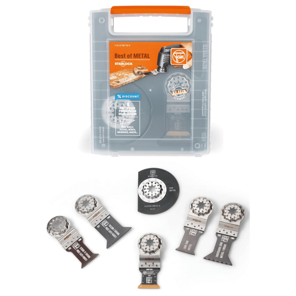 Set de 6 lames Best of Starlock METAL – FEIN
