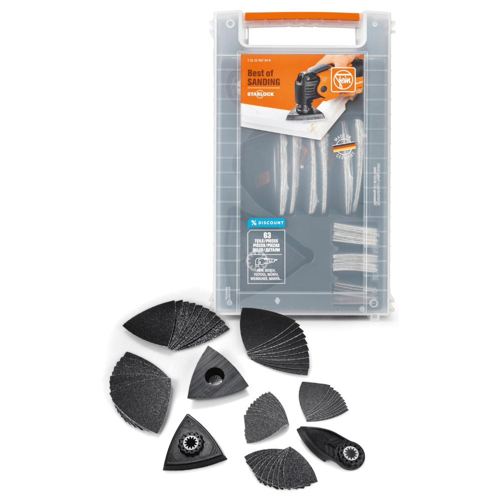 Set de 63 accessoires Best of Starlock Ponçage – FEIN