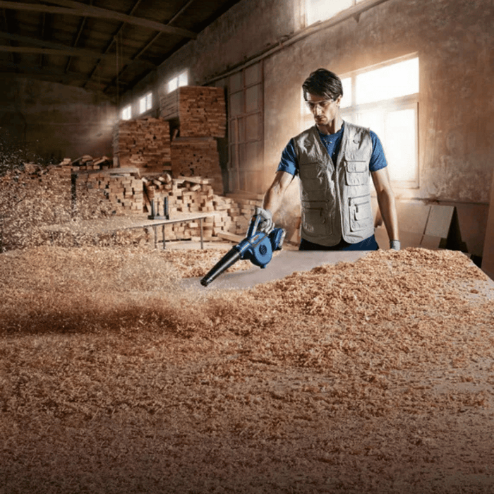 Utilisation du Souffleur Bosch PRO GBL 18V-120 – 18 V – 270 km/h