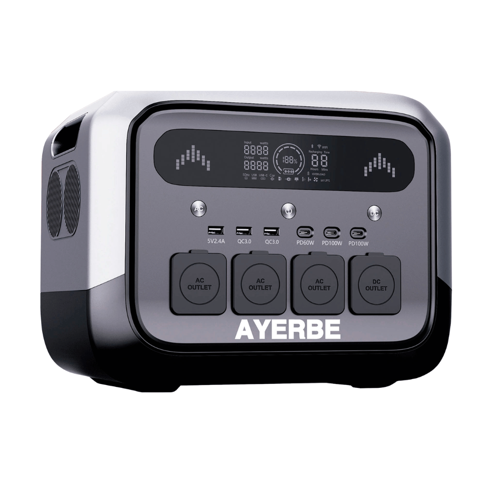 Station d’énergie portable AY – batterie LiFePO4 – AYERBE