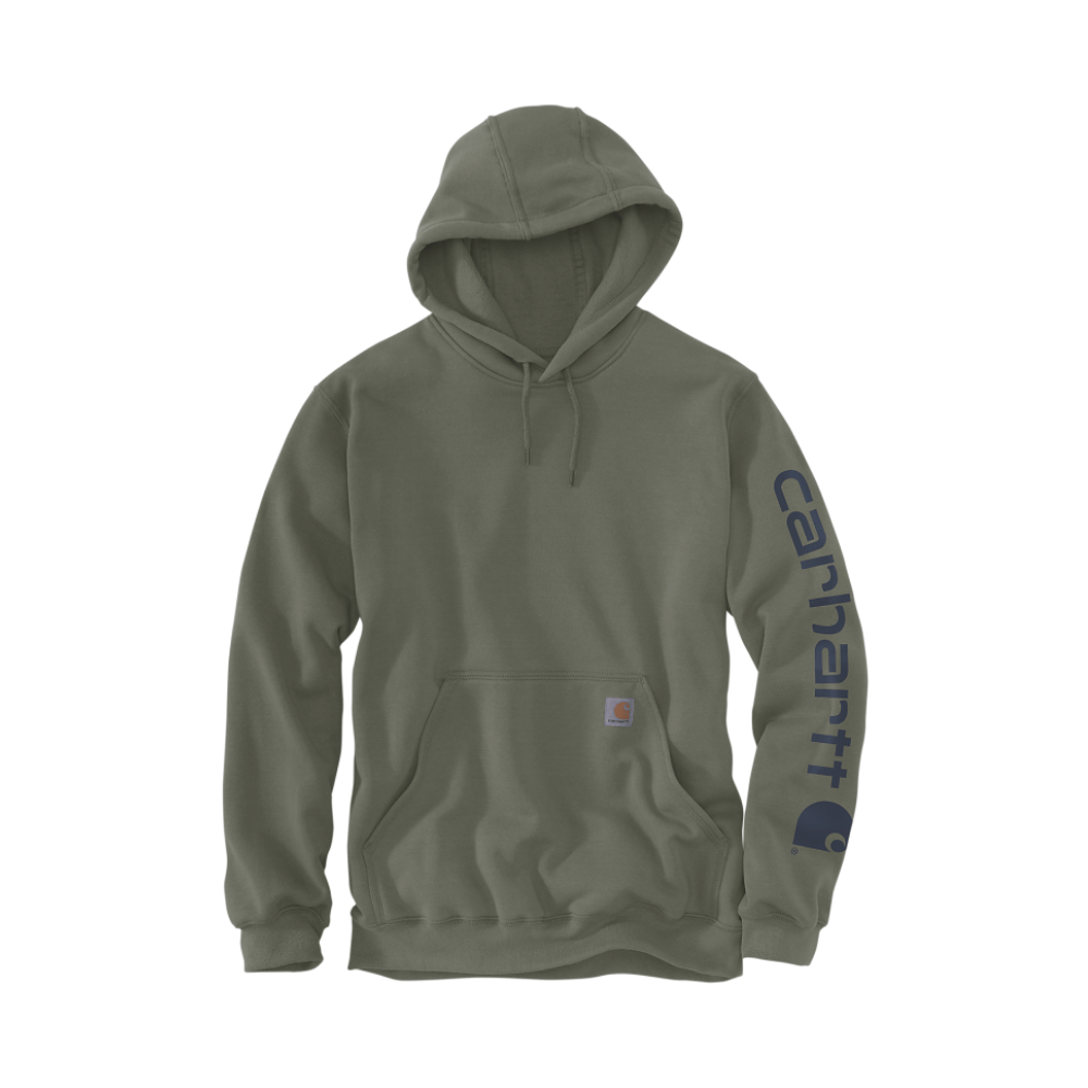Dusty Olive Sweat à capuche Iconic K288 Logo – CARHARTT